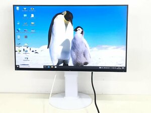 （ 使用時間1348H） EIZO 27型 液晶モニタ- FlexScan EV2750 WQHD 2560x1440 2019年製 　中古品（管：2E-M）