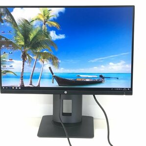 良品HP24型液晶モニター Z24n 高さ調整 縦回転 (使用時間：3000未満) 2台セット  （管：2F-M）の画像2