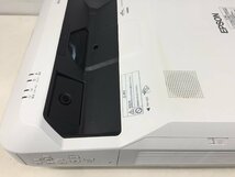 超短焦点 プロジェクター EPSON エプソン EB-1460UT 　ランプ使用時間：高1562H/低92H　リモコン付属　専用ペン欠_画像4