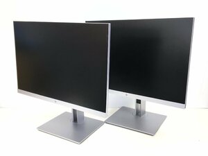 HP 24型液晶モニター E243 昇降 回転可能（使用時間：6162H　9621H） 2018年製　　中古品（管：2C-M）