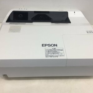 超短焦点 プロジェクター EPSON エプソン EB-1460UT  ランプ使用時間：高1902H/低66H リモコン付属 専用ペン欠の画像2