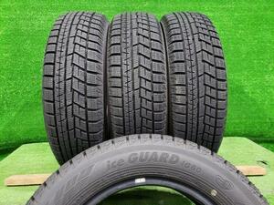 ヨコハマ YOKOHAMA スタッドレスタイヤ 4本セット ICE GUARD IG60 155/65R13 2021年 8分山 IG50 IG70