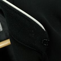 学生服 学ラン 165A 男子 上着 標準型学生服 ラウンドカラー カシドス 黒 中古 ランクC a3 JJ5400_画像4