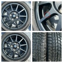 SUZUKI スズキ HA36S HA36 アルトワークス 純正 ENKEI 15インチ 5J アルミ ホイール 100 スタッドレス 165/55R15 アルト！！ｇ0603_画像2