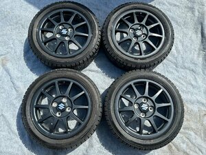 SUZUKI スズキ HA36S HA36 アルトワークス 純正 ENKEI 15インチ 5J アルミ ホイール 100 スタッドレス 165/55R15 アルト！！ｇ0603