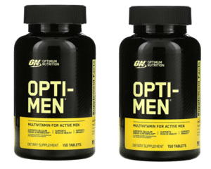 2セット Optimum Nutritionオプティマムニュートリション Opti-Men オプティメン 150粒 スポーツサプリメント マルチビタミン 健康男性向け