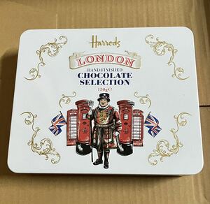 英国　Harrods ロンドン塔　ビフィーター　お菓子の空き缶　送料無料