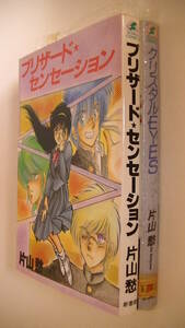片山愁2冊セット■ブリザード★センセーション■クリスタルEYES■新書館 ウィングス・コミックス