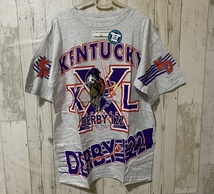 ケンタッキーダービー Tシャツ　1996年　Lサイズ/KENTUCKY DERBY/競馬/馬 半袖Tシャツ/未使用_画像1