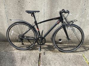 ［引取り限定/茨城県北］マセラティクロスバイク（自転車 ） 700c シマノ7速（前後フェンダー，前キャリア付）
