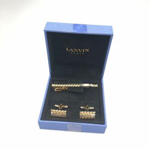 3/7 YK-I1931★LANVIN ランバン カフス タイピン★ネクタイピン/アクセサリー/accessory/CG0 DA5