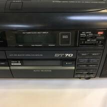 【1円スタート】Panasonic パナソニック XBS Ｗカセット RX-DT70 CDラジカセ レトロ_画像4