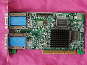 中古 Matrox MILLENNIUM G450 32MB 動作確認済み。AGP