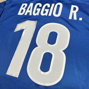 1998 98 イタリア代表 ロベルト・バッジョ 選手支給品 ユニフォーム ナイキ 新品 フランス W杯 ユベントス レア バッジオ Italy Baggioの画像6