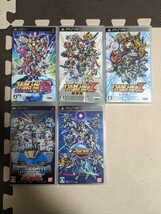 PSP スーパーロボット大戦A PORTABLE 第2次スーパーロボット大戦Z 破界篇＆再世篇 5本セット おまけ付き_画像1