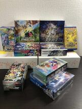 お宝！GETだぜ♪ ポケカ 全381パック スタートデッキ 17BOX テープ未開封 ポケモンカード まとめ シュリンク付 卒業 断捨離 引退品 sr sar_画像8