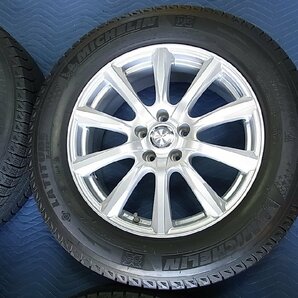 weds JOKER STRAIGHT 18インチ 7.5J +38 5H PCD 114.3 MICHELIN LATITUDE X-ICE 235/65R18 / レクサス 20系 RX Z51 ムラーノ 等の画像5