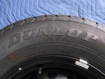 未走行 新車外し 2023年製 200系 ハイエース 純正 15インチ DUNLOP SP175N 195/80R15 1本 / 1本 スペアタイヤ_画像4