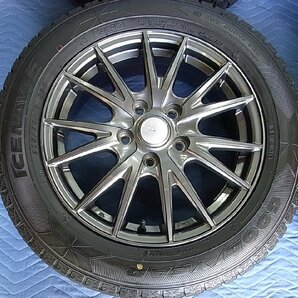 weds VELVA SPORT 16インチ 6.5J +53 5H 114.3 GOODYEAR ICENAVI6 205/60R16 / ノア ヴォクシー ステップワゴン アクセラ 等の画像3