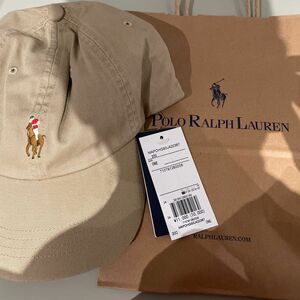 タグ付きキャップ 帽子 ラルフローレン POLO RALPH LAUREN新品　紙袋付き