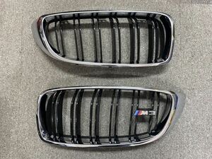 BMW（Genuine) フロントGrille キドニーGrille M3/F80 中古美品