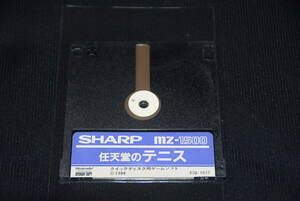 任天堂のテニス　　　 MZ-1500　 SHARP 　EQ-1017 QD クイックディスク　　　　（4）