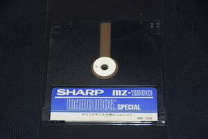 MARIO BROS,SPECIAL　マリオブラザーズスペシャル　　 MZ-1500　 　SHARP 　QD-1006 QD クイックディスク　　　　　（5）