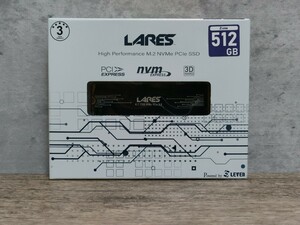 LEVEN LARES JP600 M.2 NEVe 512GB 【SSD】