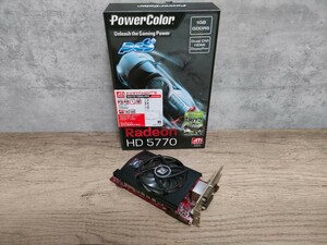 ATI PowerColor Radeon HD5770 1GB PPG 【グラフィックボード】