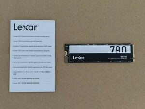 Lexar NM790 M.2 2280 PCIe Gen4×4 NVMe 4TB 【SSD】