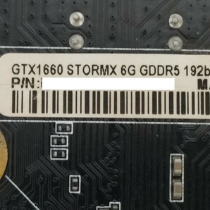 NVIDIA Palit GeForce GTX1660 6GB STORMX 【グラフィックボード】の画像7