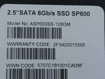 ADATA SP600 2.5inch SATA Solid State Drive 128GB 【内蔵型SSD】_画像3