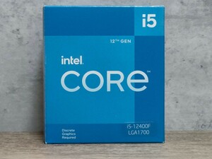 intel Core i5-12400F 【CPU】