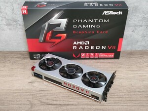 AMD ASRock Radeon VⅡ 16GB PHANTOM GAMING X 【グラフィックボード】