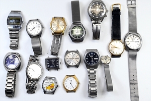 機械式 腕時計 15本セット ORIENT/SEIKO/BENRUS/CITIZEN/LM/ENICAR/LM/KING DIVER 手巻き 自動巻き アンティーク ビンテージ ジャンク 7