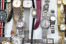 腕時計 約50本セット SEIKO/CITIZEN/YSL/CASIO/WIRED/BUCHERER/EXCEED/ELLE/FURLA クオーツ ビンテージ 大量 まとめ売り ジャンク機械式 3_画像5