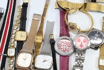 腕時計 約50本セット SEIKO/CITIZEN/YSL/CASIO/WIRED/BUCHERER/EXCEED/ELLE/FURLA クオーツ ビンテージ 大量 まとめ売り ジャンク機械式 3_画像4