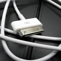 旧型 iPhone iPad iPod 充電器 充電 ケーブル USB 白 1ｍ_画像2