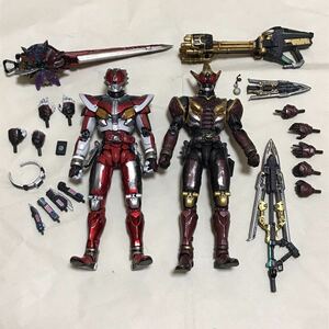 箱無し 中古 S.I.C. 仮面ライダー電王ライナーフォーム&仮面ライダーゼロノスゼロフォーム