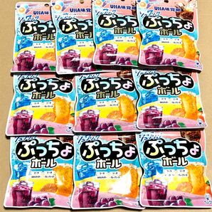 30 お得大量　10個　ぷっちょボール　コーラ　ソーダ　みかん　クーポン利用　ポイント消化 お菓子詰め合わせ