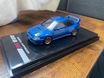 1/64 Hobby JAPAN スバル インプレッサ 22B STi Version (GC8改) / エンジンディスプレイモデル付 ソニックブルーマイカ カスタム品_画像1