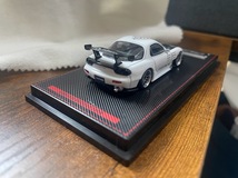 1/64 ignition model イグニッションモデル Mazda RX-7 (FD3S) RE Amemiya White カスタム品_画像4