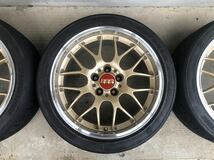  BBS RS-GT RS902A 18インチ 8.5J オフセット36 タイヤ付き_画像4