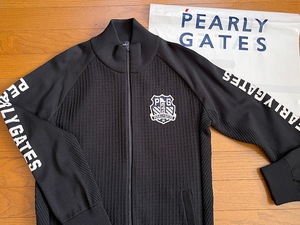 ★超美品！PEARLY GATES パーリーゲイツ春物セーター【5(L)】濃紺★