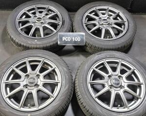 155/65R14 2023年 タイヤ アルミホイール セット 軽四 14インチ 4.5J +43 100-4H DILETTO 620623 04135