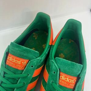 一回使用 美品 レア★アディダス adidas 26.5cm US8.5 HANDBALL SPZL ハンドボール スペツィアル BD7620 セント・パトリック・デーの画像7