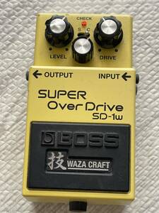 BOSS SD-1w 技クラフト