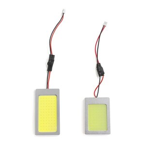 【メール便送料無料】 トヨタ イスト NCP61 H14～H19 ハイパワー LED ルームランプ セット 2P 面発光 COB 室内灯 ホワイト SMD 定電圧回路