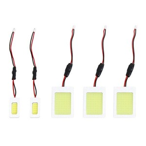 【メール便送料無料】 トヨタ ヴァンガード ACA H19～ ハイパワー LED ルームランプ セット 5P 面発光 COB 室内灯 ホワイト SMD 定電圧回路