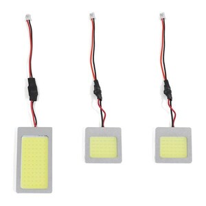 【メール便送料無料】 トヨタ ヴィッツ NCP91 H17～H22 ハイパワー LED ルームランプ セット 3P 面発光 COB 室内灯 ホワイト SMD 定電圧